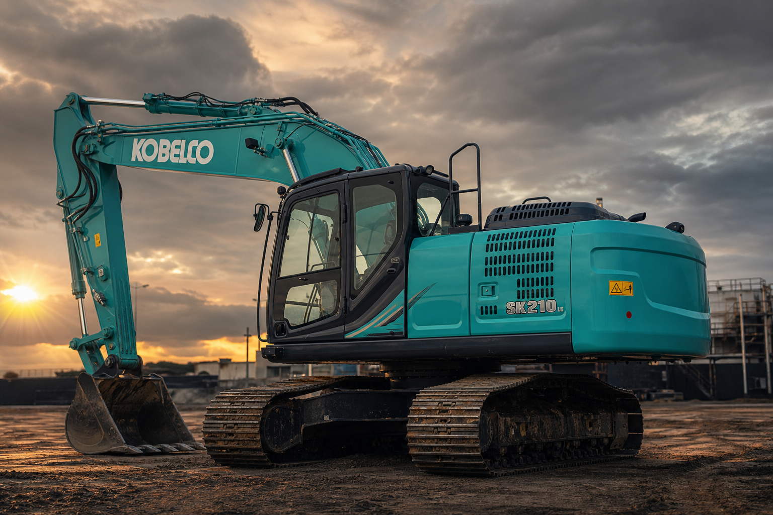 Kobelco diggers and excavators